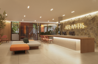 Studio no Atlantis Garden | 21m² | Porto de Galinhas | Lazer completo