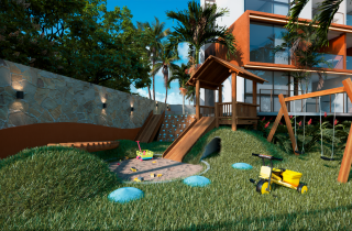 Studio no Atlantis Garden | 21m² | Porto de Galinhas | Lazer completo