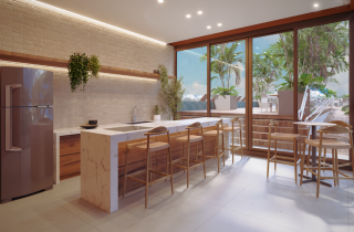 Studio no Atlantis Garden | 21m² | Porto de Galinhas | Lazer completo