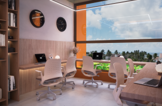 Studio no Atlantis Garden | 21m² | Porto de Galinhas | Lazer completo