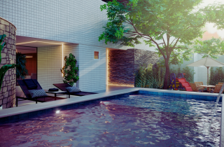 ISA MELO | 3 Quartos sendo 2 suites | Ilha do Retiro | 62,23 m² | Área de Lazer Completa