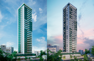 ISA MELO | 3 Quartos sendo 2 suites | Ilha do Retiro | 62,23 m² | Área de Lazer Completa