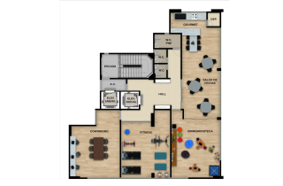 ISA MELO | 3 Quartos sendo 2 suites | Ilha do Retiro | 62,23 m² | Área de Lazer Completa