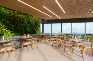 PALM GARDEN | STUDIO DUPLEX | 34,23m² | 1 QUARTO | VARANDA | ÁREA DE LAZER | PORTO DE GALINHAS