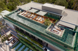 PALM GARDEN | STUDIO DUPLEX | 34,23m² | 1 QUARTO | VARANDA | ÁREA DE LAZER | PORTO DE GALINHAS