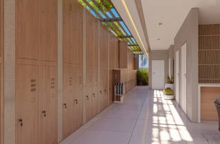 PALM GARDEN | STUDIO DUPLEX | 34,23m² | 1 QUARTO | VARANDA | ÁREA DE LAZER | PORTO DE GALINHAS