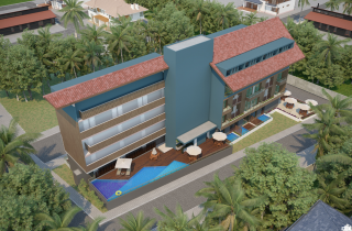 NOAH STUDIO TIPO | 19,1m² | ÁREA DE LAZER | PRAIA DO CUPE