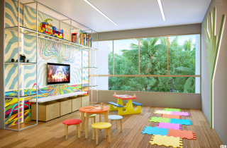 NOAH STUDIO TIPO | 19,1m² | ÁREA DE LAZER | PRAIA DO CUPE