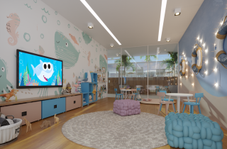 NOAH STUDIO TÉRREO GARDEN | 22,5m² | DECK | PISCINA PRIVATIVA | ÁREA DE LAZER | PRAIA DE CUPE