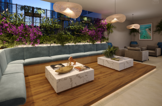 NOAH STUDIO TÉRREO COM PISCINA PRIVATIVA | 26,15m² | ÁREA DE LAZER | PRAIA DE CUPE