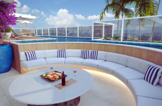 NOAH STUDIO TÉRREO COM PISCINA PRIVATIVA | 26,15m² | ÁREA DE LAZER | PRAIA DE CUPE