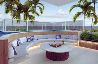 NOAH STUDIO TÉRREO COM PISCINA PRIVATIVA | 26,15m² | ÁREA DE LAZER | PRAIA DE CUPE