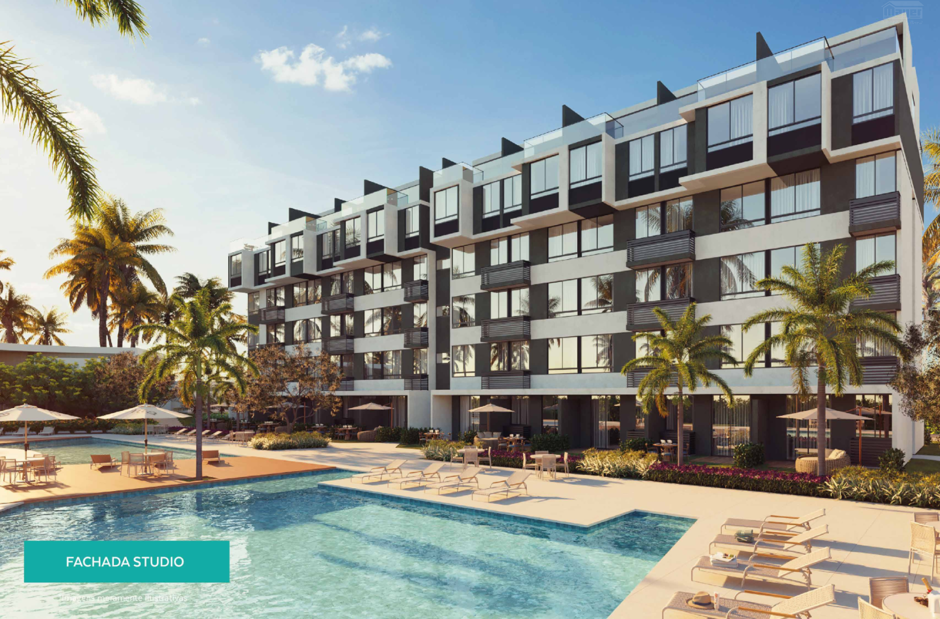 Costa do Mar | apto 2 quartos Térreo com Garden | 72m² | Praia dos Carneiros |Serviços de Resort | Lazer Completo