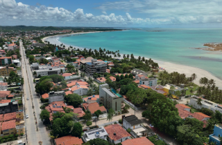 Studio Térreo com piscina privativa no Alameda Anselmo Beach Residense| 35,98m² |Praia de Campas | !00 metros do mar | Lazer na Cobertura