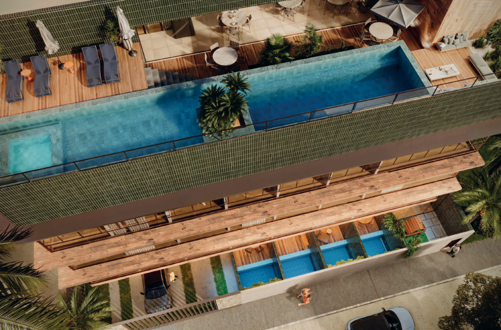 Studio Duplex loft | Alameda Anselmo Beach Residense | 49,56m² | Praia de Campas | Em Construção | Lazer na Cobertura