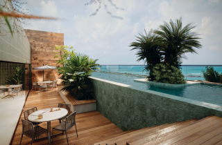 Studio Tipo | Alameda Anselmo Beach | 27,91m² | Praia de Campas | em Construção | Lazer na Cobertura
