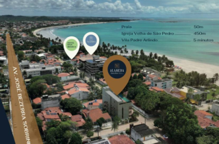 Studio Tipo | Alameda Anselmo Beach | 27,91m² | Praia de Campas | em Construção | Lazer na Cobertura