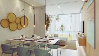 Naturê Eco Residência | 3 Qtos Frente Mar | 80,85 m2 | Serviços de Resort | Lazer Completo