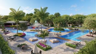 MAKAI ACQUA RESORT | 2 Quartos 1 com suíte| Varanda | 1 WC Social | Muro Alto