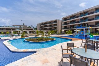 MALIA BEACH | Studio Terreo| Varanda | Muro Alto | Lazer completo