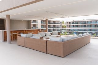 MALIA BEACH | Studio Tipo | Varanda | Muro Alto | Lazer completo