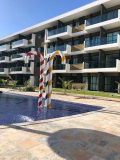 MANA BEACH EXPERIENCE | 2 Quartos 1 sendo com Suíte | Varanda | Área de Lazer Completa | Muro Alto