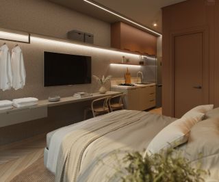Makani Concept Carneiros | Studio | 22,65m² | Área de Lazer Completa | Tamandaré