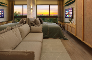 MAHRAK VILLA MARACAÍPE | STUDIO | 22,84m² | ÁREA DE LAZER | MARACAÍPE|