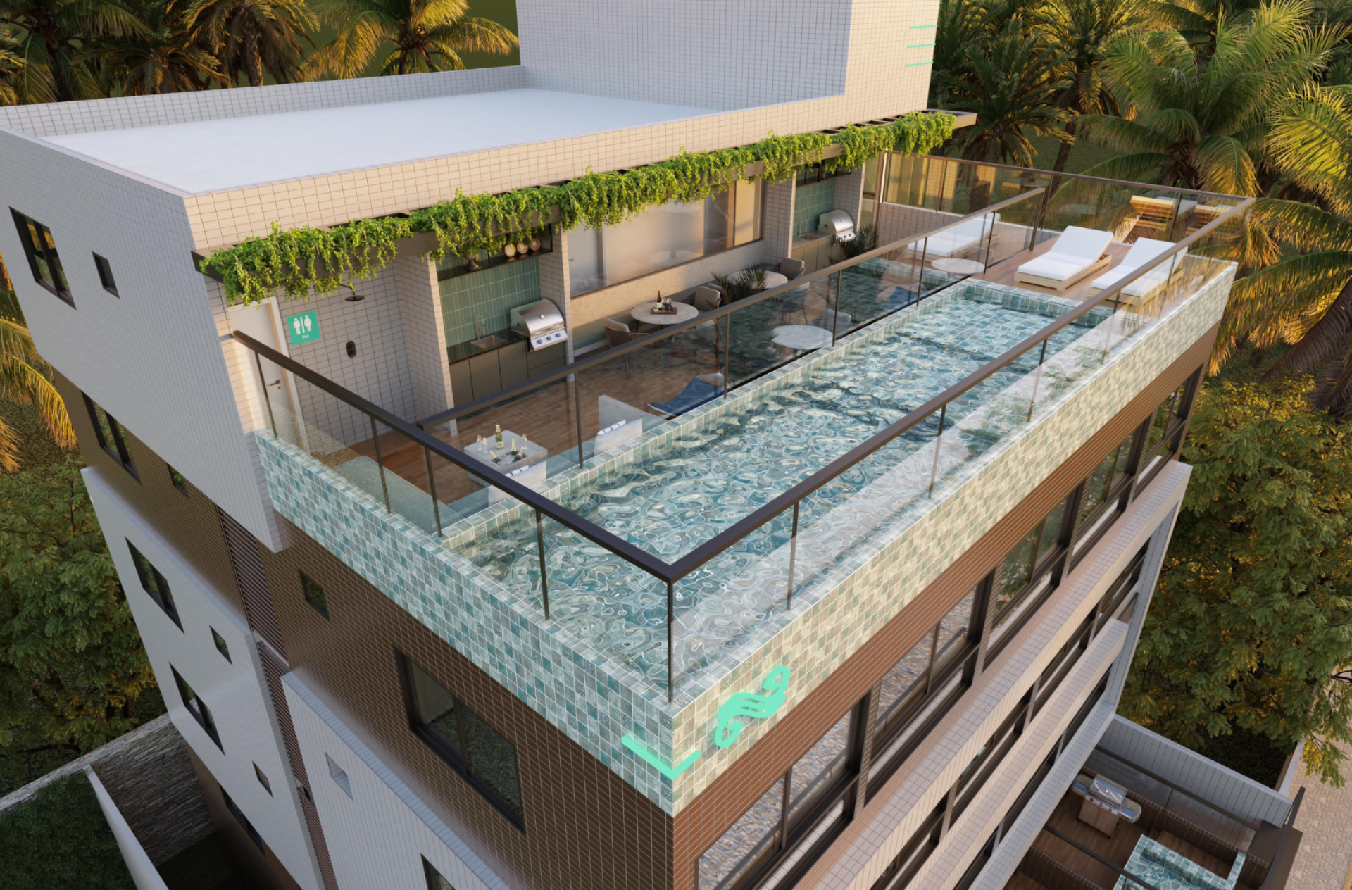 MAHRAK VILLA MARACAÍPE | STUDIO Térreo | 43,10m² | PISCINA PRIVATIVA E DECK |ÁREA DE LAZER | MARACAÍPE