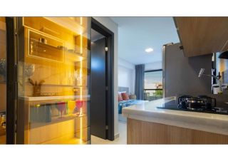 MAKANI BEACH FLAT | STUDIO COM SALA INTEGRADA | PISCINA PRIVADA COM DECK| 39,96m² | PRAIA DE CAMPAS | TAMANDARÉ 