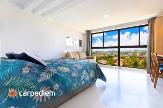 MAKANI BEACH FLAT | STUDIO COM SALA INTEGRADA | ÁREA DE LAZER | 26,58 m² | PRAIA DE CAMPAS | TAMANDARÉ