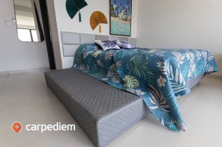 MAKANI BEACH FLAT | STUDIO COM SALA INTEGRADA | ÁREA DE LAZER | 26,58 m² | PRAIA DE CAMPAS | TAMANDARÉ