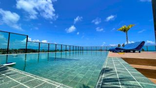 MAKANI BEACH FLAT | STUDIO COM SALA INTEGRADA | ÁREA DE LAZER | 26,58 m² | PRAIA DE CAMPAS | TAMANDARÉ