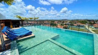 MAKANI BEACH FLAT | STUDIO COM SALA INTEGRADA | ÁREA DE LAZER | 26,58 m² | PRAIA DE CAMPAS | TAMANDARÉ