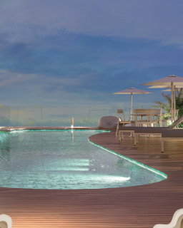 GREEN SEA DELUXE | 22 m²| STUDIO  TIPO | ÁREA DE LAZER | PRAIA DE CAMPAS | TAMANDARÉ