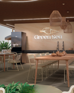 GREEN SEA DELUXE | 22 m²| STUDIO  TIPO | ÁREA DE LAZER | PRAIA DE CAMPAS | TAMANDARÉ