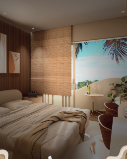 GREEN SEA DELUXE | 22 m²| STUDIO  TIPO | ÁREA DE LAZER | PRAIA DE CAMPAS | TAMANDARÉ