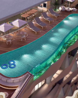 GREEN SEA DELUXE | APARTAMENTO TIPO 2 QUARTOS SENDO UM SUÍTE | VARANDA | 59,46m² | ÁREA DE LAZER | PRAIA DE CAMPAS | TAMANDARÉ