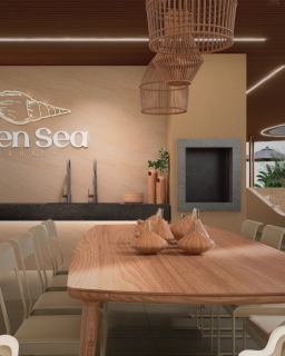 GREEN SEA DELUXE | APARTAMENTO TIPO 2 QUARTOS SENDO UM SUÍTE | VARANDA | 59,46m² | ÁREA DE LAZER | PRAIA DE CAMPAS | TAMANDARÉ
