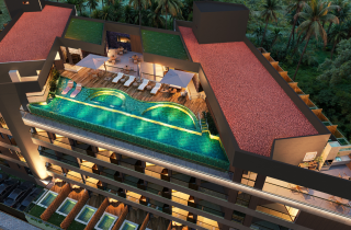 TOURS DU CARNEIROS | STUDIO TERREO COM PISCINA PRIVADA| 32m² | ÁREA DE LAZER COMPLETA | TAMANDARÉ