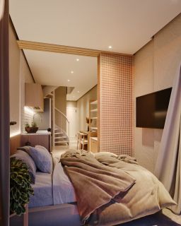  TOURS DU CARNEIROS | STUDIO | POSIÇÃO SUL| 24,84m² |ÁREA DE LAZER COMPLETA | TAMANDARÉ