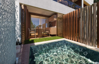 TOURS DU CARNEIROS | STUDIO COM PISCINA PRIVTIVA| 41m² | ÁREA DE LAZER COMPLETA | TAMANDARÉ