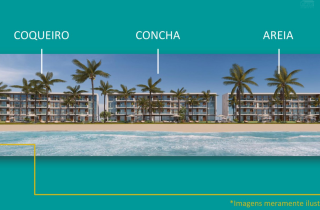 SERRAMBI BEACH EXPERIENCE | STUDIO | VARANDA | 37m² | ÁREA DE LAZER COMPLETA | SERRAMBI