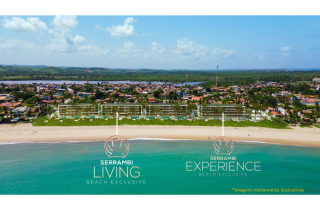 SERRAMBI BEACH EXPERIENCE | STUDIO | VARANDA | 37m² | ÁREA DE LAZER COMPLETA | SERRAMBI