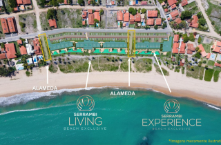 SERRAMBI BEACH EXPERIENCE | STUDIO | VARANDA | 37m² | ÁREA DE LAZER COMPLETA | SERRAMBI