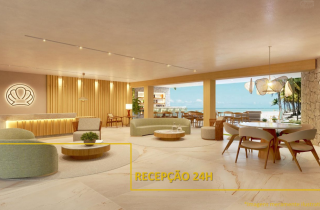 SERRAMBI BEACH EXPERIENCE | STUDIO | VARANDA | 37m² | ÁREA DE LAZER COMPLETA | SERRAMBI