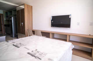 SERRAMBI BEACH EXPERIENCE | STUDIO | VARANDA | 37m² | ÁREA DE LAZER COMPLETA | SERRAMBI