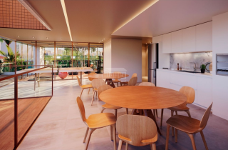 Terrazza Beira Rio | Apto 4 quartos sendo 2 suites | 127,89m² | Madalena | Lazer Completo