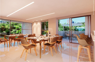 Terrazza Beira Rio | Apto 4 quartos sendo 2 suites | 127,89m² | Madalena | Lazer Completo