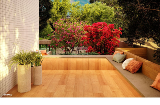 Terrazza Beira Rio | Apto 4 quartos sendo 2 suites | 127,89m² | Madalena | Lazer Completo